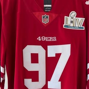 San Francisco 49ers Nick Bosa Scarlet Jersey